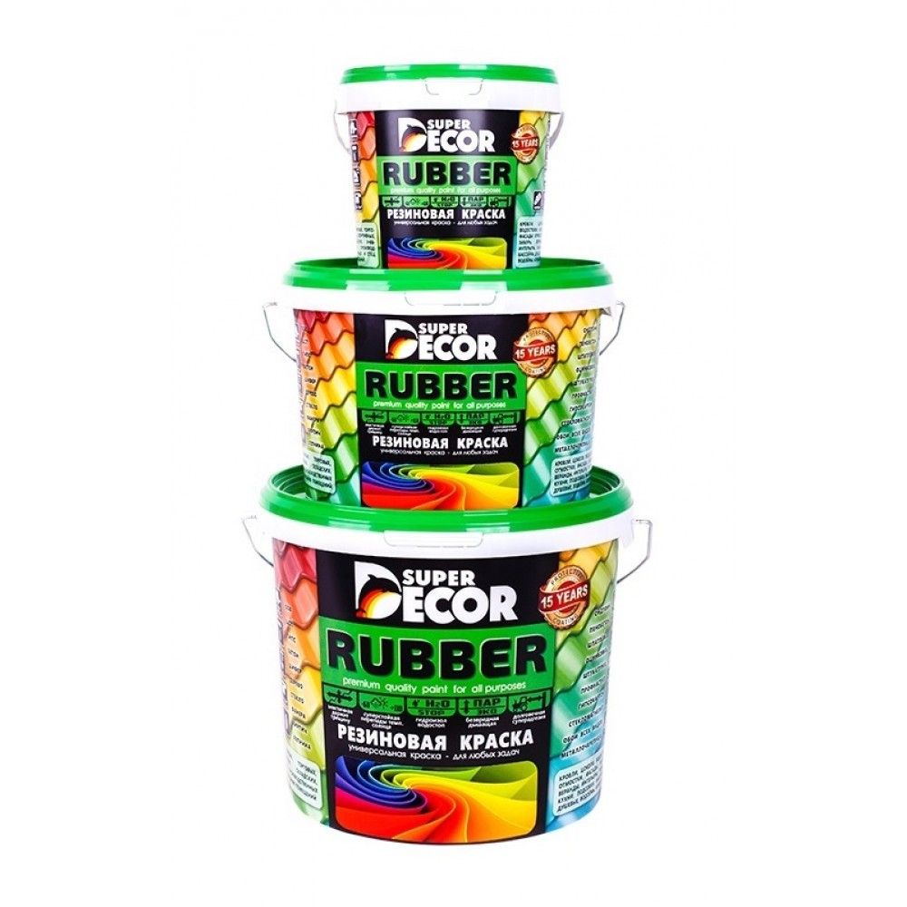 Резиновая краска №6 арабика 1кг.