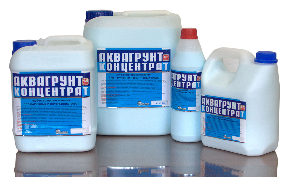 Грунт "Аква"Синий Концентрат "SOLAKS" 10л.1*5 СОЛАКС