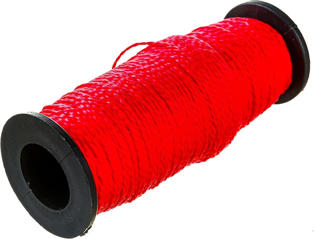 Шнурка строительная цветная 50м. разметочная нить