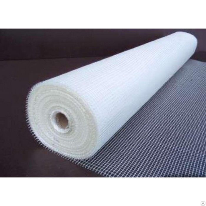 Сетка штукатурная малярная 5*5мм. (1м.*20м.) стелотканевая строби