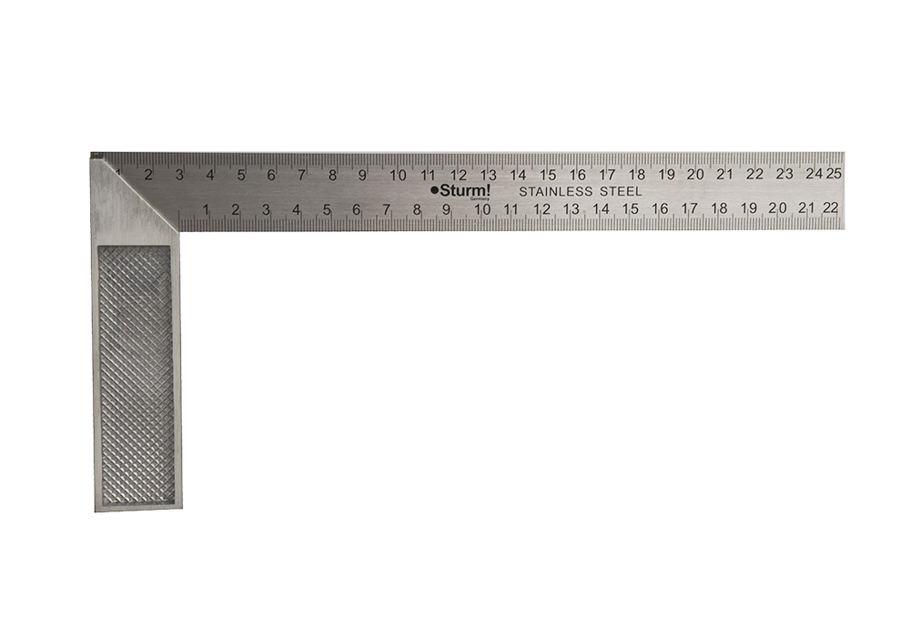 Угольник строительный цельнометал 200*300мм