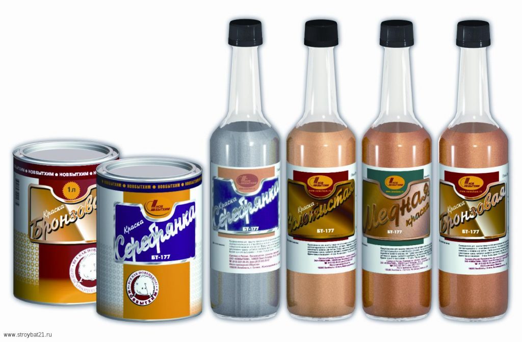 Серебрянка алкидная 0,5л.