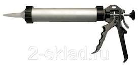 Пистолет д/герметика закрытый 600мл.