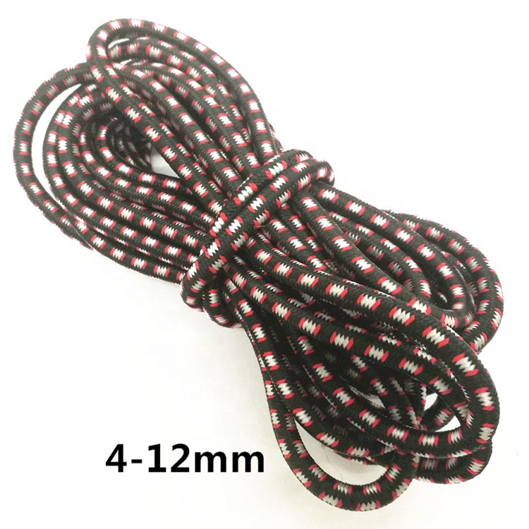 Верёвка Шнур резиновый плетёный d=6мм.