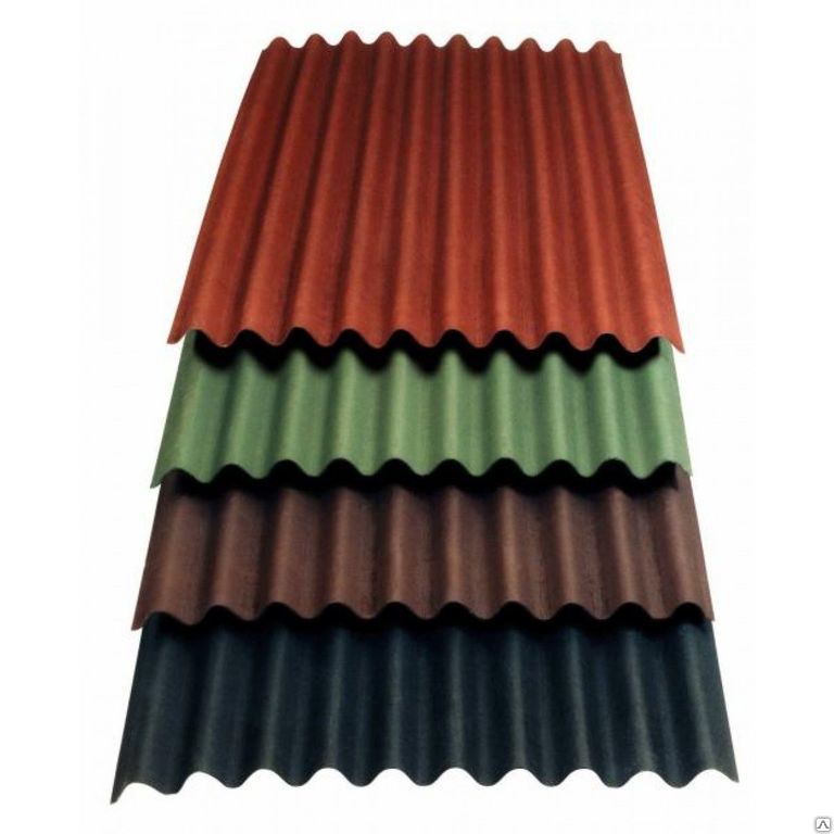 Ондулин кровельный (чёрный) 1950*950*3мм.