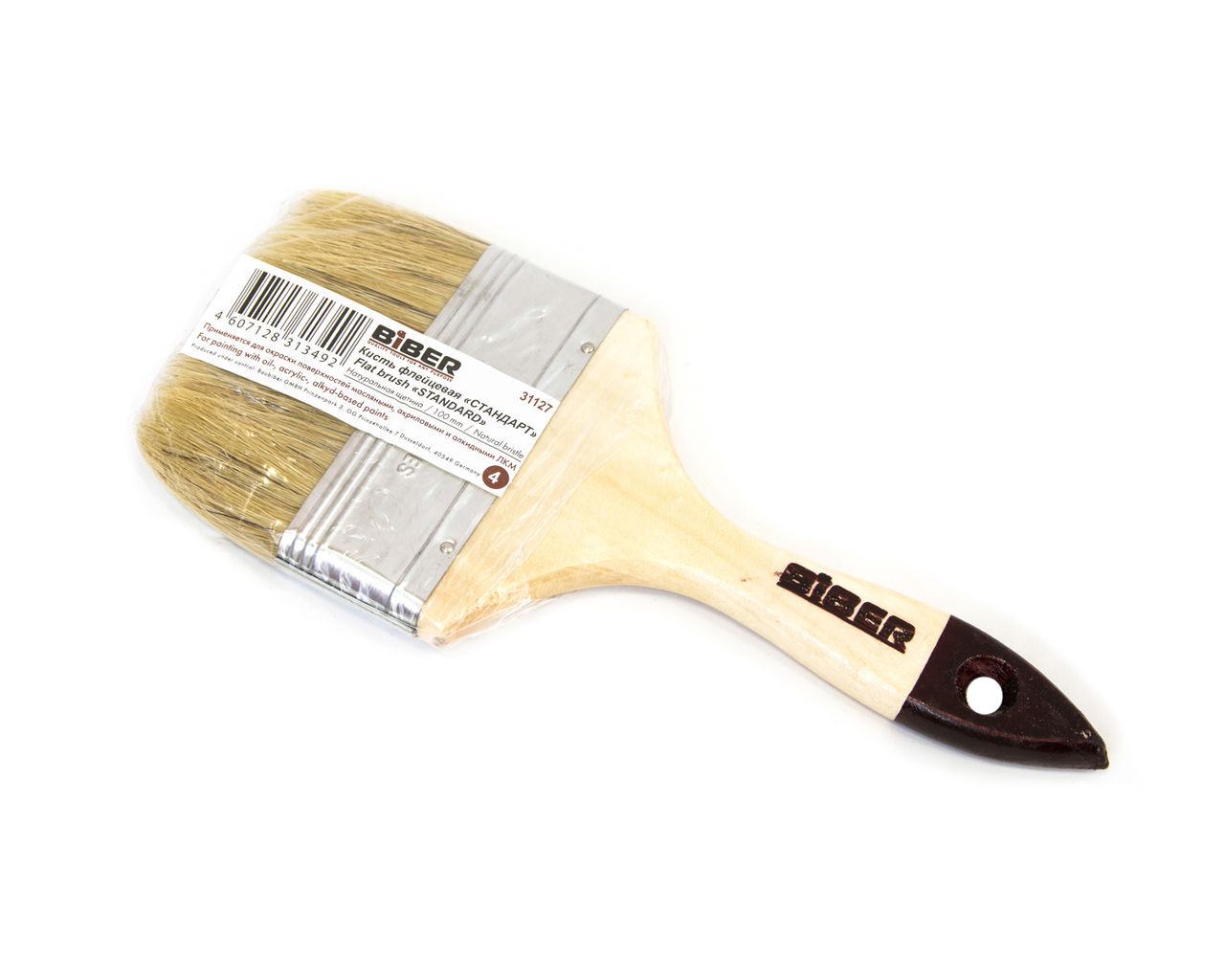 Кисть  Стандарт 4,0"=100мм.флейцевая