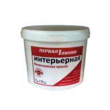 Первая линия Краска интерьерная 3кг.белоснежка