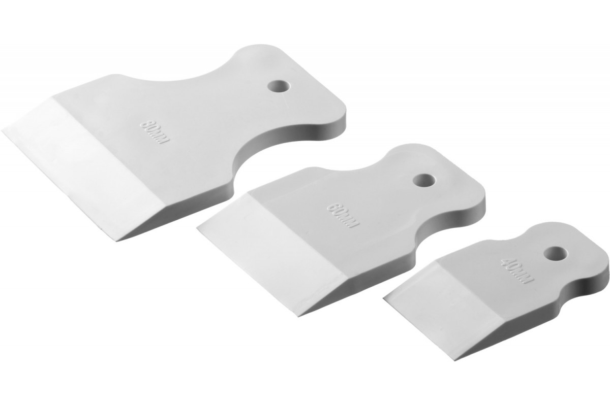 Шпатель резиновый  (белый) №60