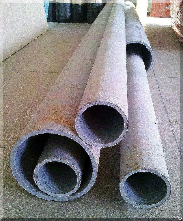 Труба асбестоцементная 150мм*4м.(*толщ.10мм*3930мм)