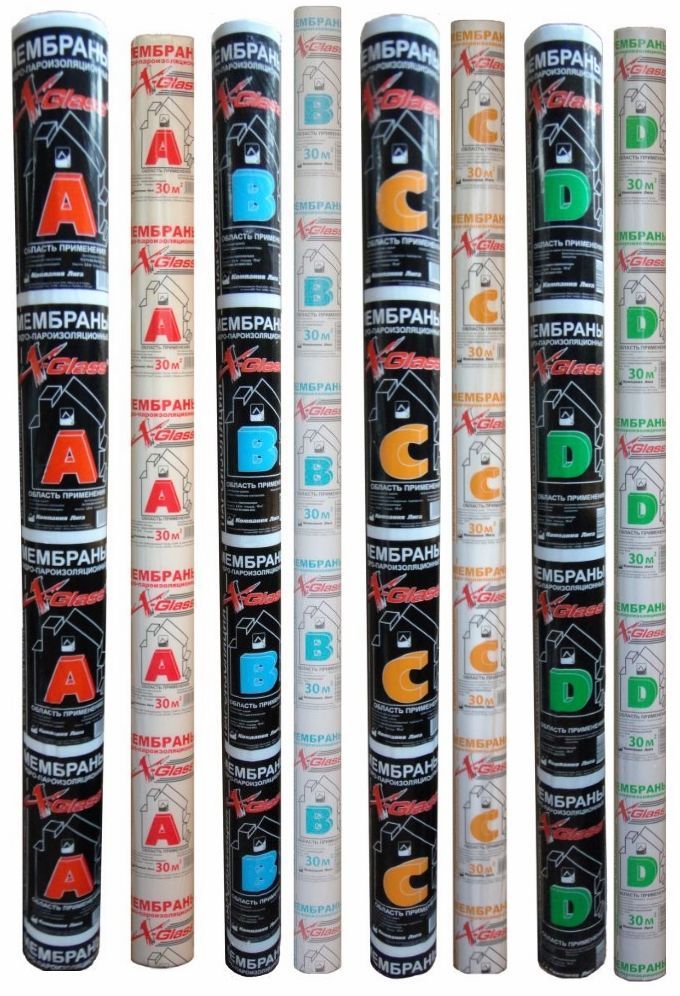 Пароизоляция ИЗОПАР "D" 30м2. Гидро-пароиз 1,5м