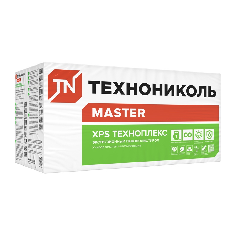 Пенополистирол ТЕХНОПЛЭКС 20мм.*1180*580мм.СЕРЫЙ 20шт.
