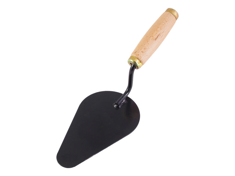 Кельма Овал 175мм. д/печника. крашенная сталь