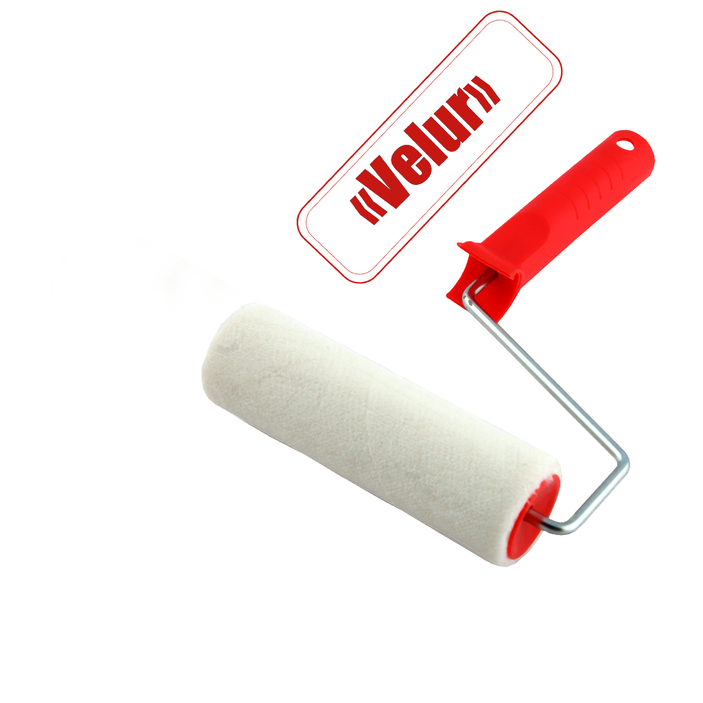 Валик велюр 180*48*6мм с ручкой Хобби