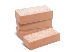 Кирпич 1-ный М250 рядовой полнотелый КРАСНЫЙ 320шт.Размер, мм	250х120х65