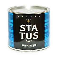 СТАТУС Эмаль ПФ-115 жёлтая 0,8кг.