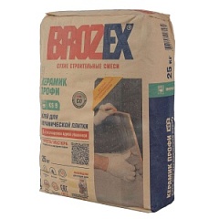 БРОЗЕКС -Клей д\керам.плитки КЕРАМИК ПРО 25кг.