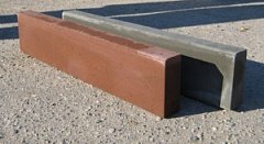 Бордюр серый ТРОТУАРНЫЙ 80*1000*200мм.(поддон=32шт.)