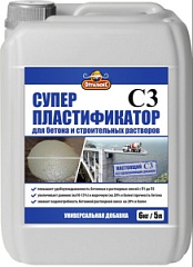 Пластификатор Оптилюкс д/строителных раст-ов 5л.