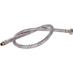 Шланг Гибкая подводка для воды 1/2 М10x18 80 см наружная-внутренняя резьба