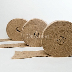 Пакля Евро-джут 100&quot; 5мм *20метров  (Россия)