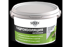 Гидроизоляционная мастика  3.0кг.Solaks полимерная синяя (СОЛАКС)