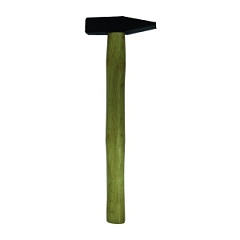 Молоток слесарн.дерев.ручка 200гр.