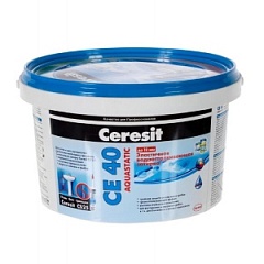 Затирка "CEREZIT" Жасмин СЕ-40 водоотталкивающая 2кг.