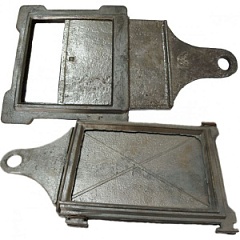 Задвижка печная малая ЗВ-1 280*190 Пермь чугун печной