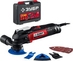 ЗУБР Реноватор МФИ- 500 Вт. кейс с набором насадок .