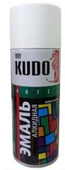 Аэрозоль краска КУДО белая гл. 520мл..