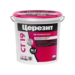 Церезит СТ-19 Бетонконтакт 5,0 кг. морозостойкий грунт