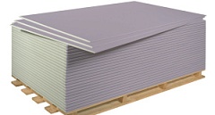 ГКЛ 9,5мм*2500*1200мм. Гипсокартонный лист