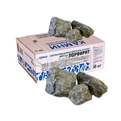 Камни для Бани ПОРФИРИТ колотый 20кг.