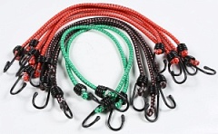Резинка крепёжная с крюками 8*120см.