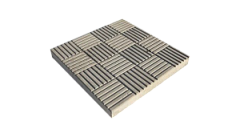 Плитка Паркет серый 300*300*30 (11шт.=кв.м.)