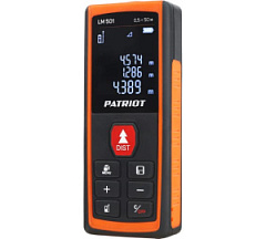 PATRIOT LV-501 Дальномер лазерный 50м.память 30, чехол.
