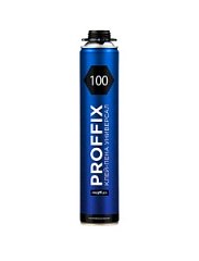 Пена Клей монтажная PROFFLEX ПРОФИКС-100 850мл.профлекс д/пенополистирола