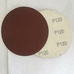 Круг абразивный Р320*125мм.с отверстием под липучку 5шт. шлифовальный